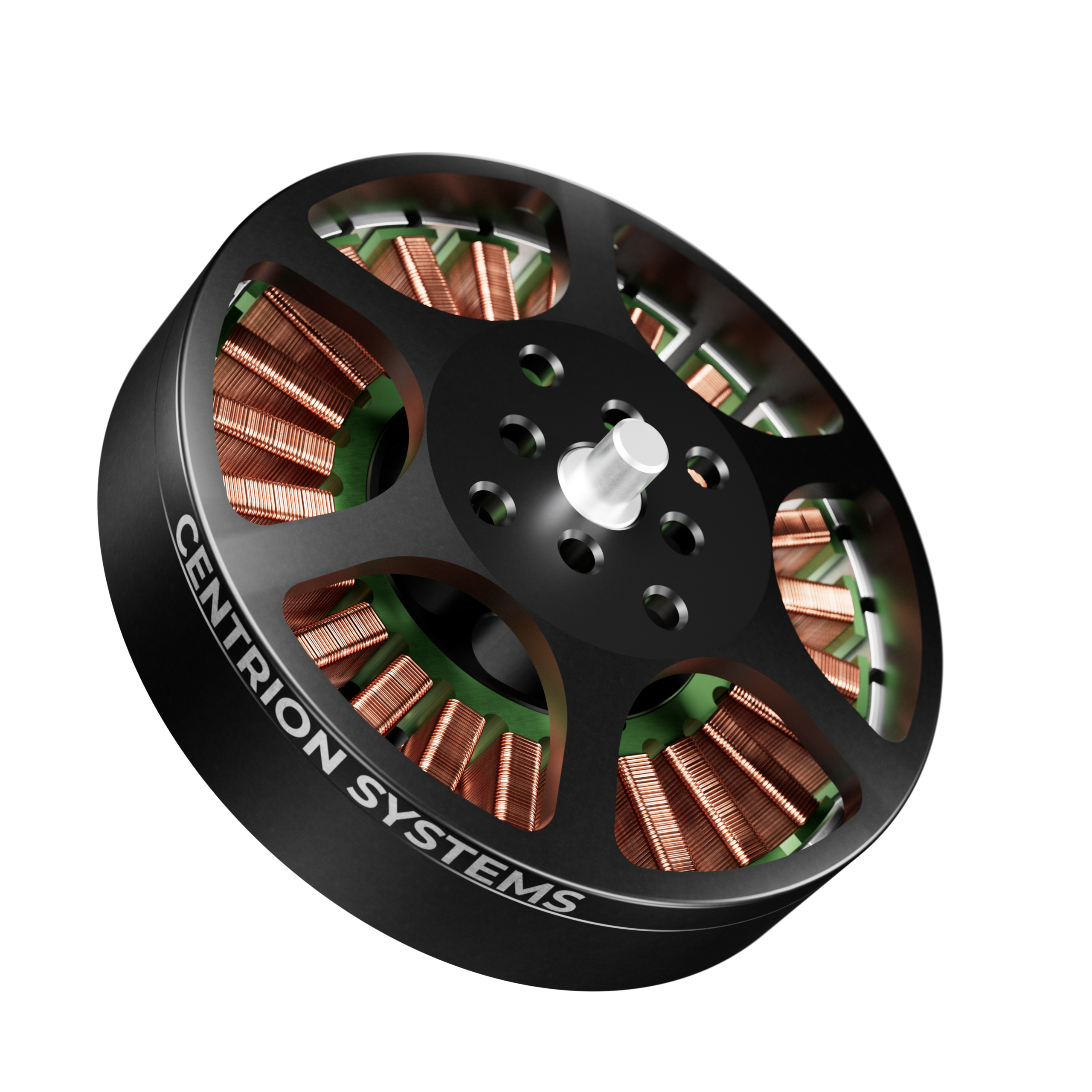 centrion systems 5006 bldc drone motor top view copper windings